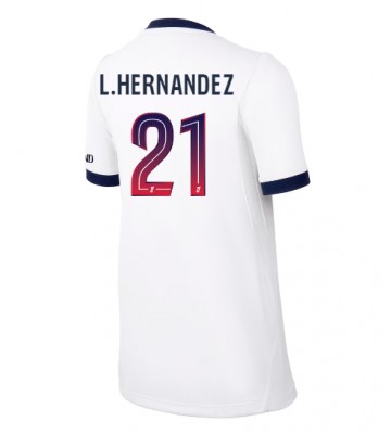 Paris Saint-Germain Lucas Hernandez #21 Bortatröja Dam 2026-27 Kortärmad
